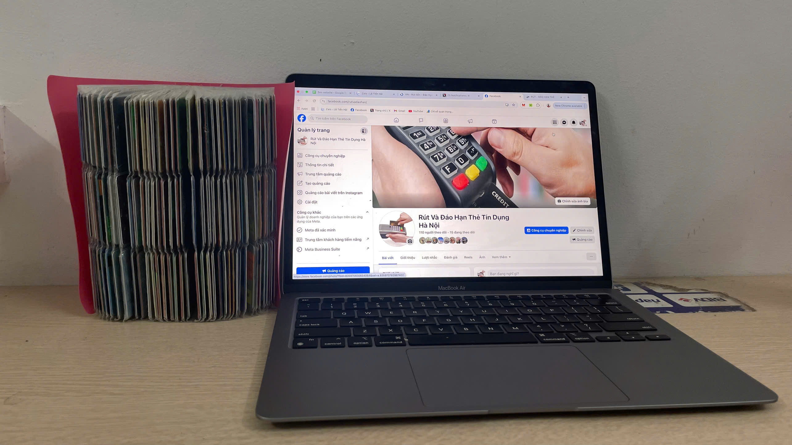 Rút tiền đáo hạn thẻ tín dụng Ba Đình